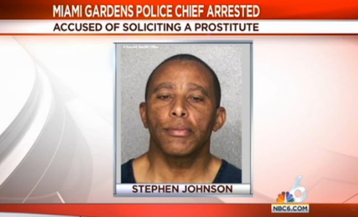 Stephen Johnson Miami Gardens Police Chief Arrested In
